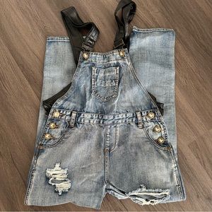 One Teaspoon Cobain Awesome Overalls